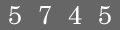 type in code